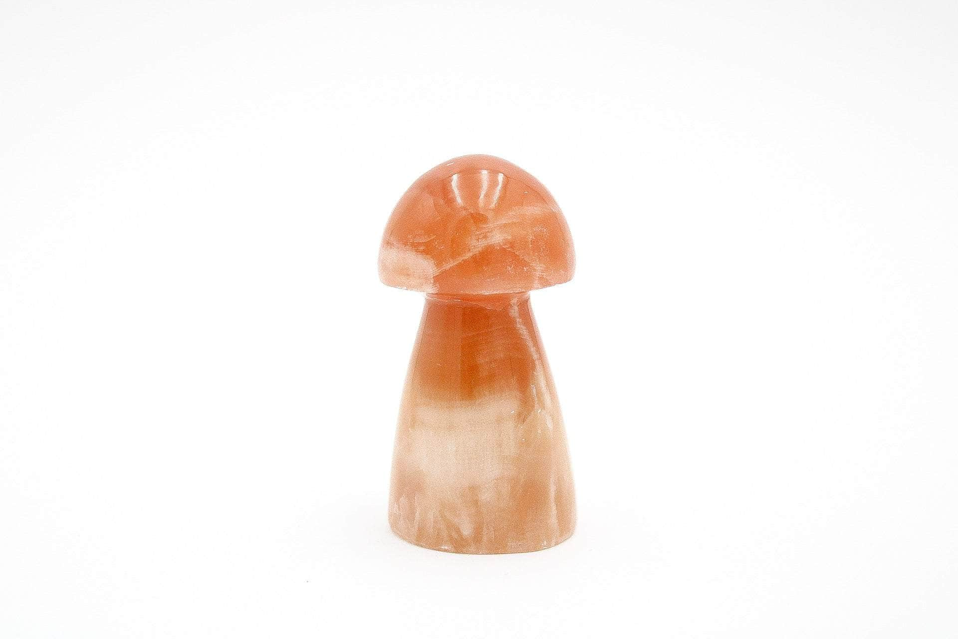 6-11 Crystals Crystal Honey Calcite Mushrooms 3" Tall