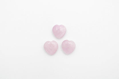 6-11 Crystals Crystal Kunzite Heart (kn-02) 14.5mm x 14.9mm