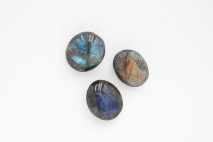 6-11 Crystals Crystal Labradorite Mini Palms (lb-05) Approx 1.5" Long