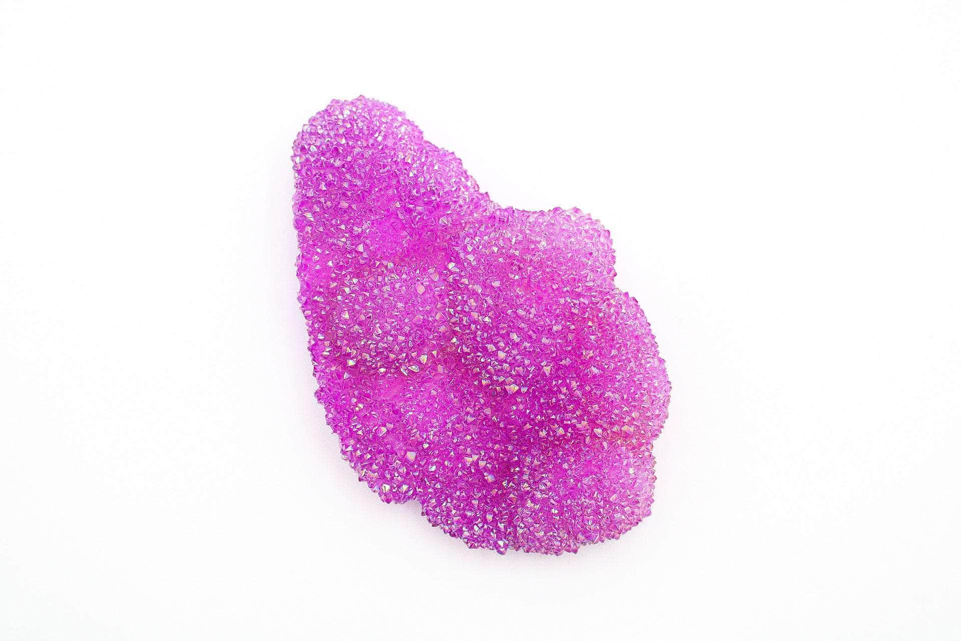 6-11 Crystals Crystal Magenta Aura Quartz Cluster Magenta Aura Quartz Cluster