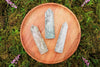 6-11 Crystals Crystal Moss Agate Towers Moss Agate Towers