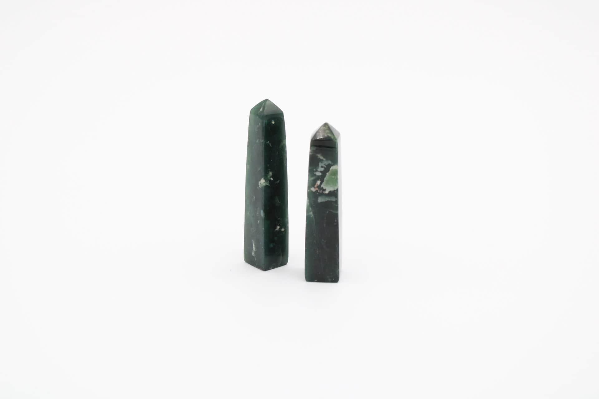 6-11 Crystals Crystal Nephrite Jade Mini Towers