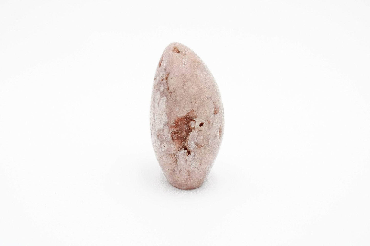 6-11 Crystals Crystal Pink Amethyst with Flower Agate (am-51) 3" x 4"