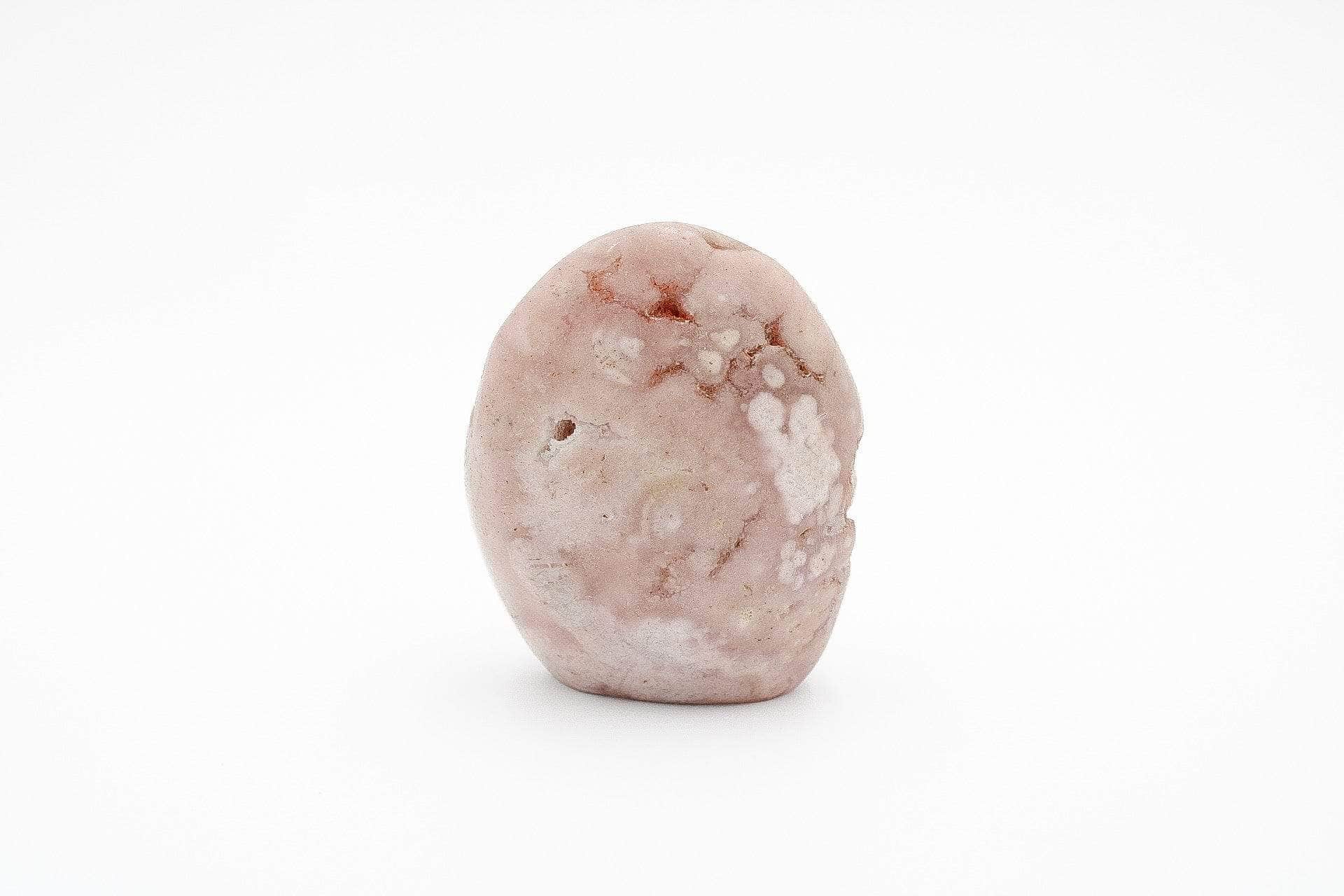 6-11 Crystals Crystal Pink Amethyst with Flower Agate (am-51) 3" x 4"