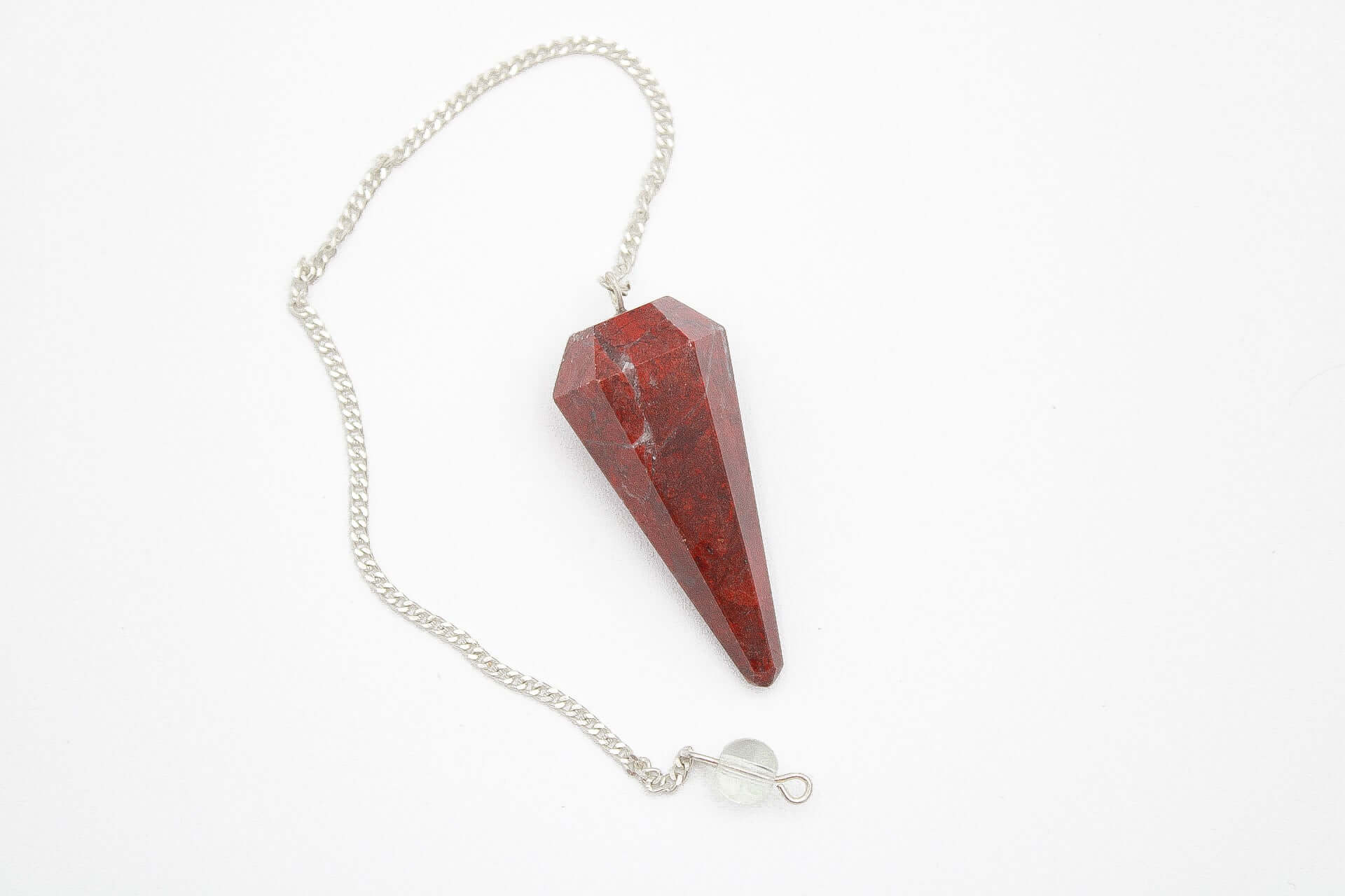 6-11 Crystals Crystal Red Jasper Pendulums