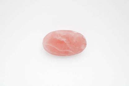 6-11 Crystals Crystal Rose Calcite Palm (rc-03) 1.5" x 2.5"