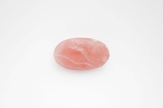 6-11 Crystals Crystal Rose Calcite Palm (rc-03) 1.5" x 2.5"