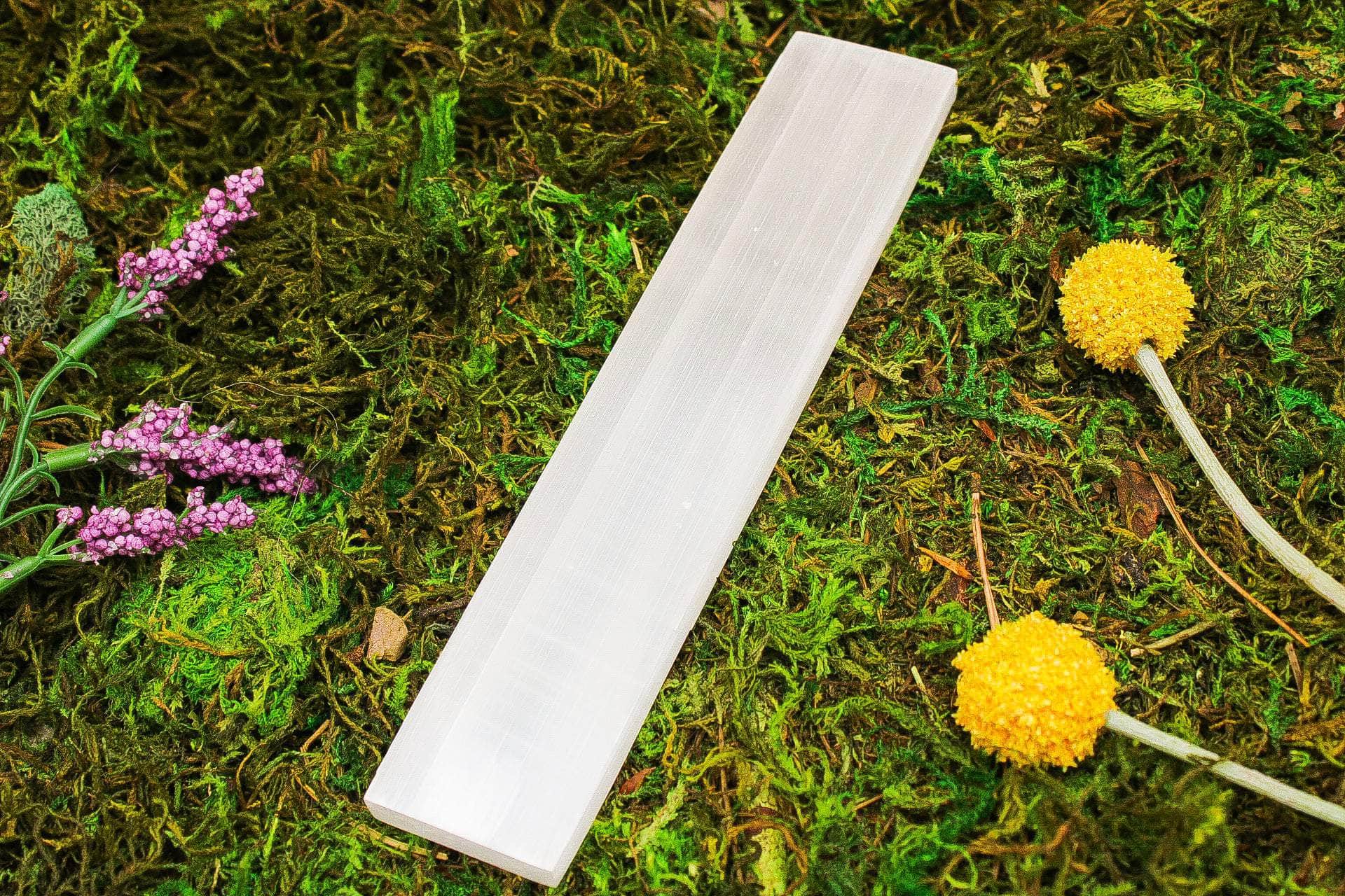 6-11 Crystals Crystal Selenite Rectangle Blocks Selenite Rectangle Blocks