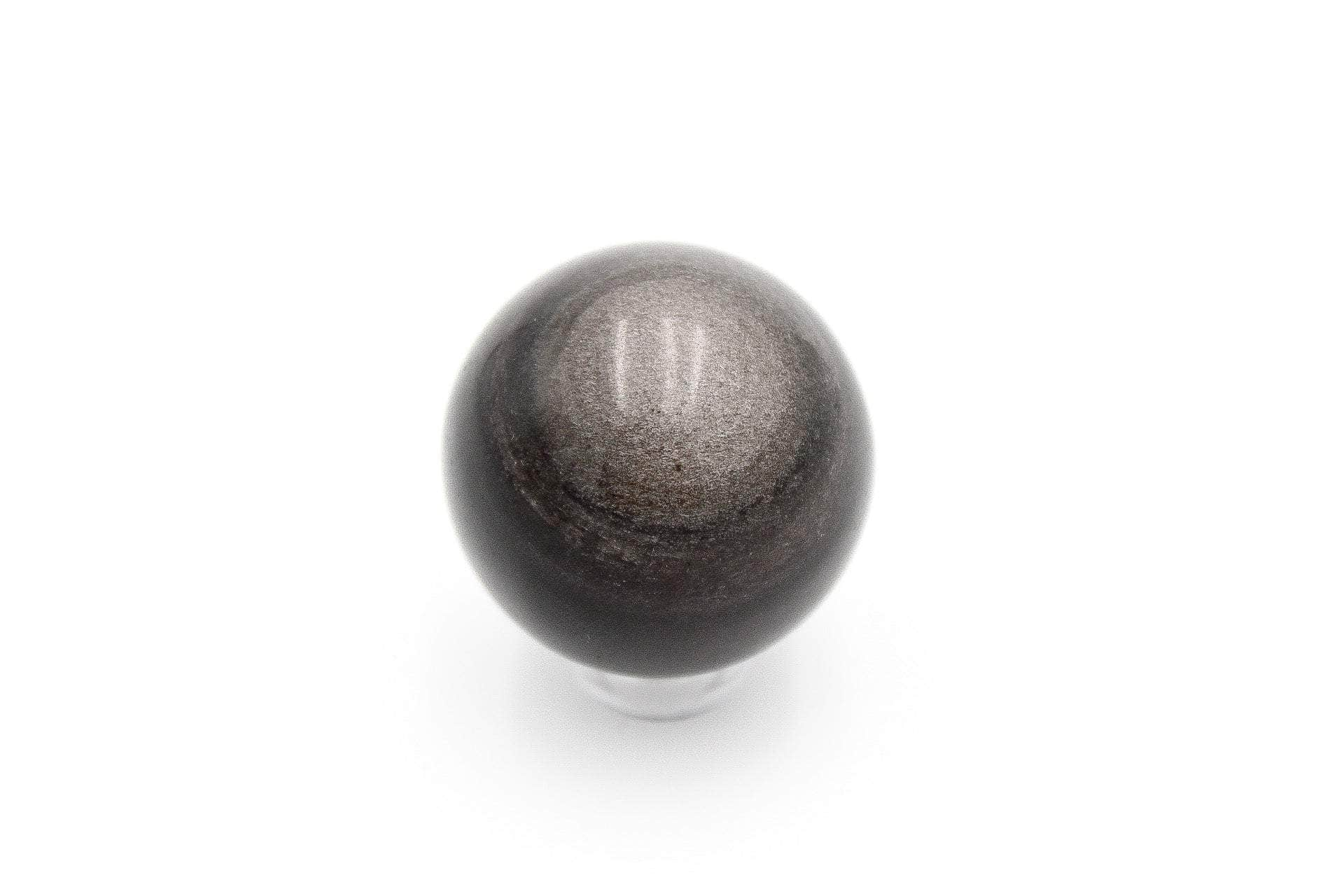 6-11 Crystals Crystal Silver Obsidian Sphere Grade A Silver Obsidian Sphere Grade A