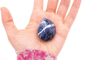 6-11 Crystals Crystal Sodalite Tumbles A Grade  Extra Large