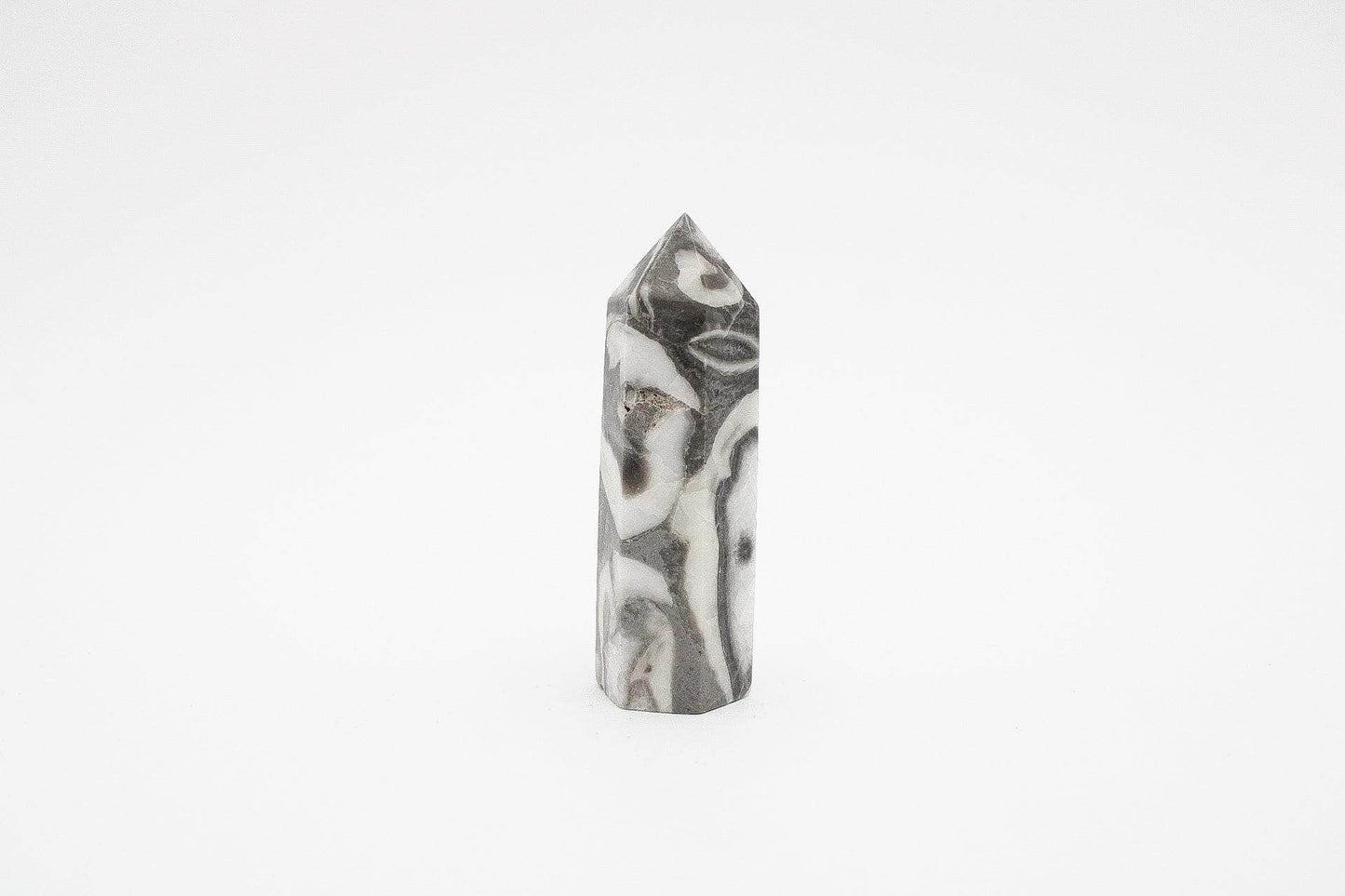 6-11 Crystals Crystal Thousand Eye Jasper Tower (te-01) 3"