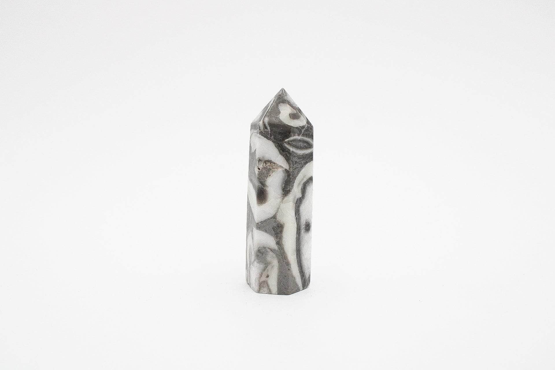 6-11 Crystals Crystal Thousand Eye Jasper Tower (te-01) 3"