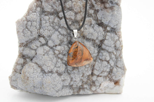 6-11 Crystals Crystal Tiger Eye Necklace