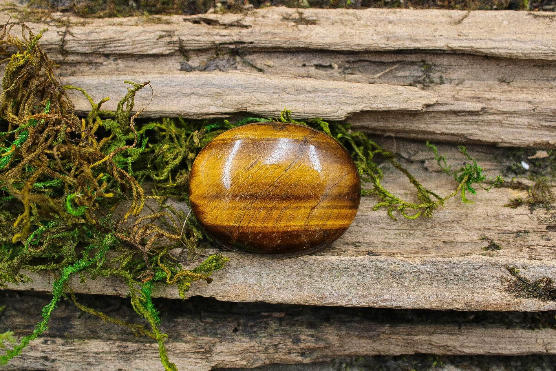 6-11 Crystals Crystal Tigers Eye Tiger Eye Palms