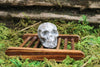 6-11 Crystals Crystal Yooper Stone Skull Carving 1.5” x 2.25” x 1.5”