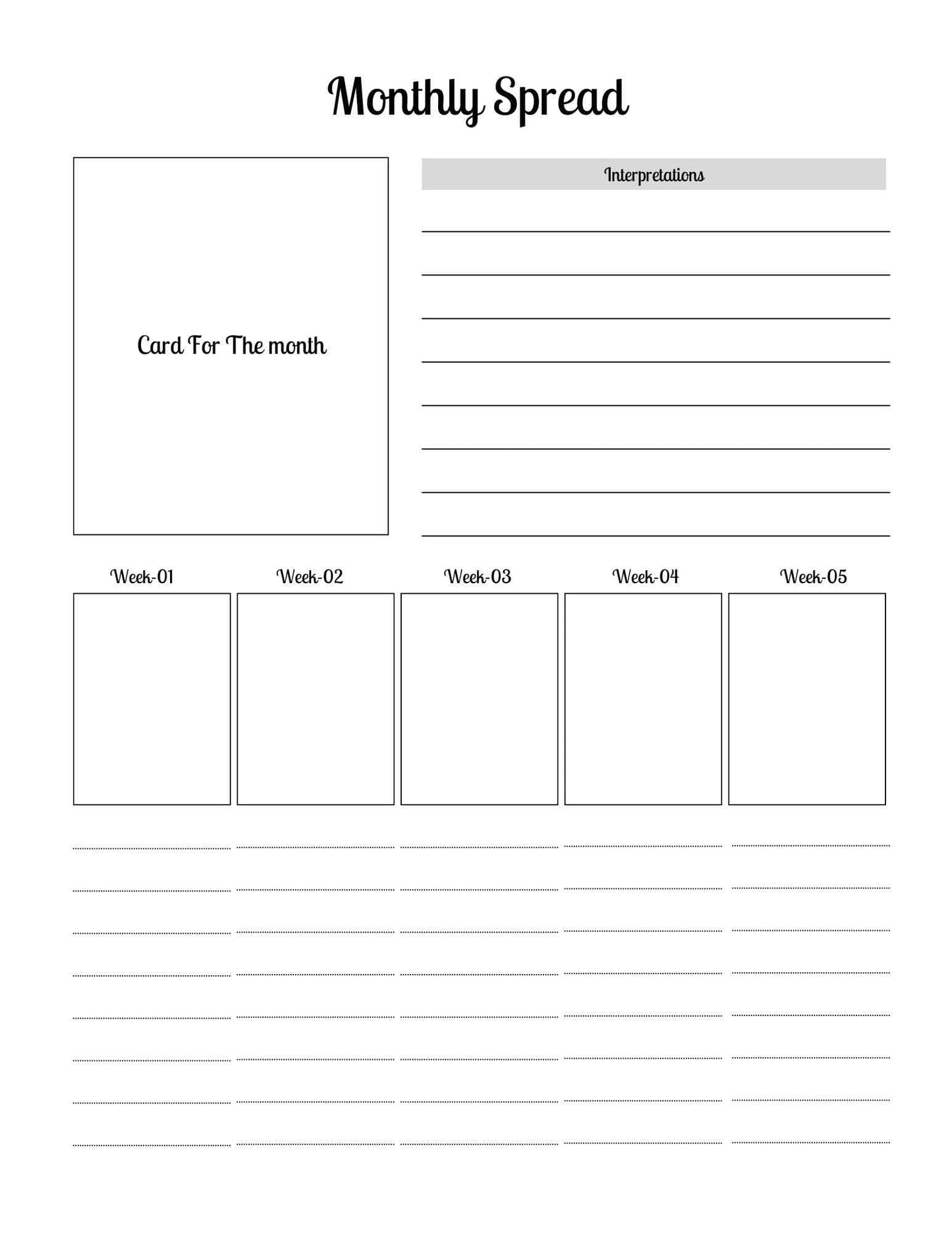 6-11 Crystals Digital Download A Journal to Self-Discovery - A 6-11 Crystals Tarot Journey