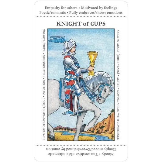 6-11 Crystals Divination Apprentice Tarot Deck featuring Universal Waite