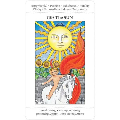 6-11 Crystals Divination Apprentice Tarot Deck featuring Universal Waite