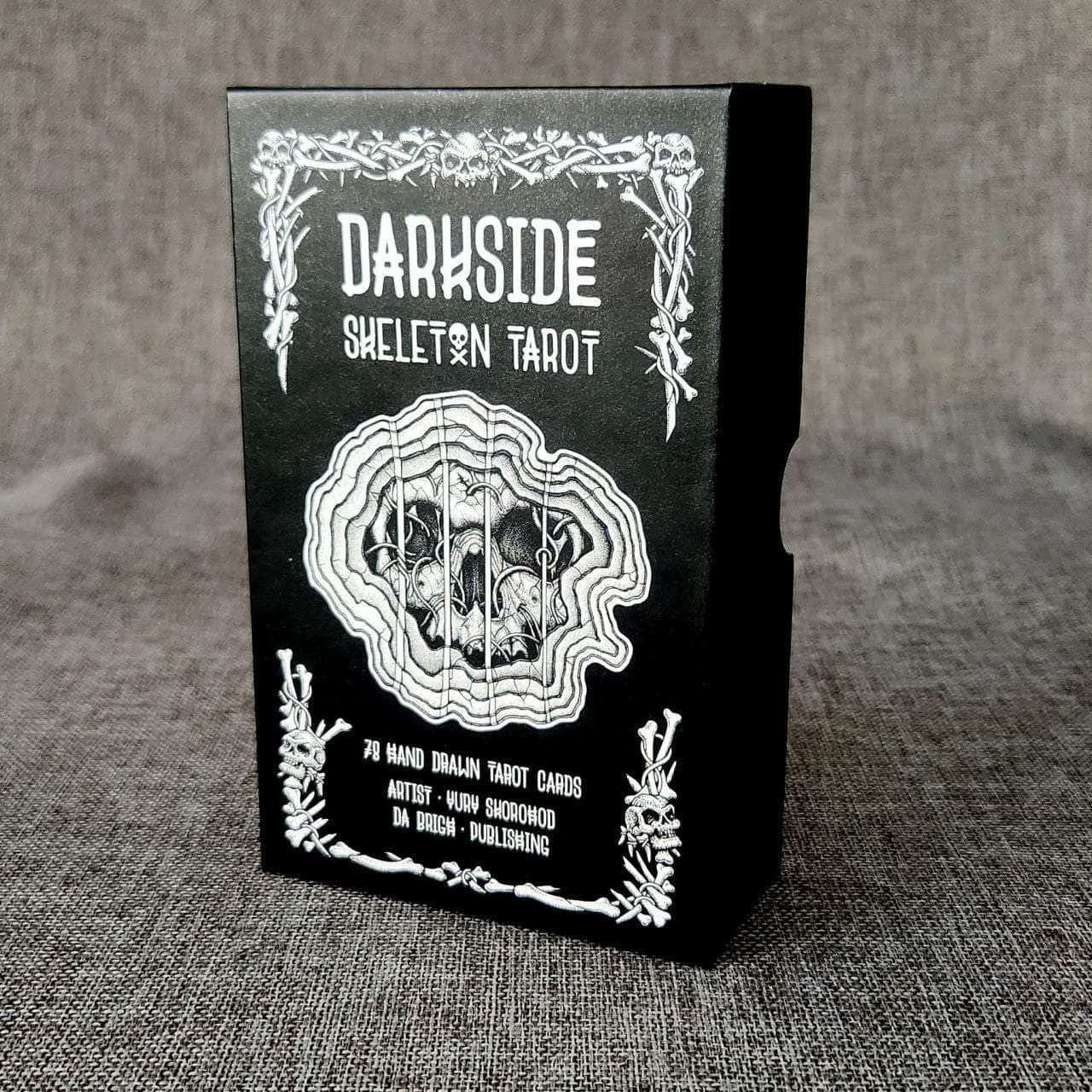 6-11 Crystals Divination Darkside Skeleton Tarot Deck