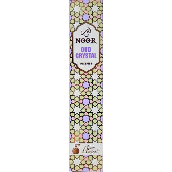 6-11 Crystals Incense Crystal Noor Oud Incense Sticks 15 grams