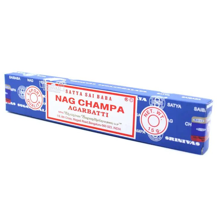 6-11 Crystals Incense Nag Champa Satya Stick Incense