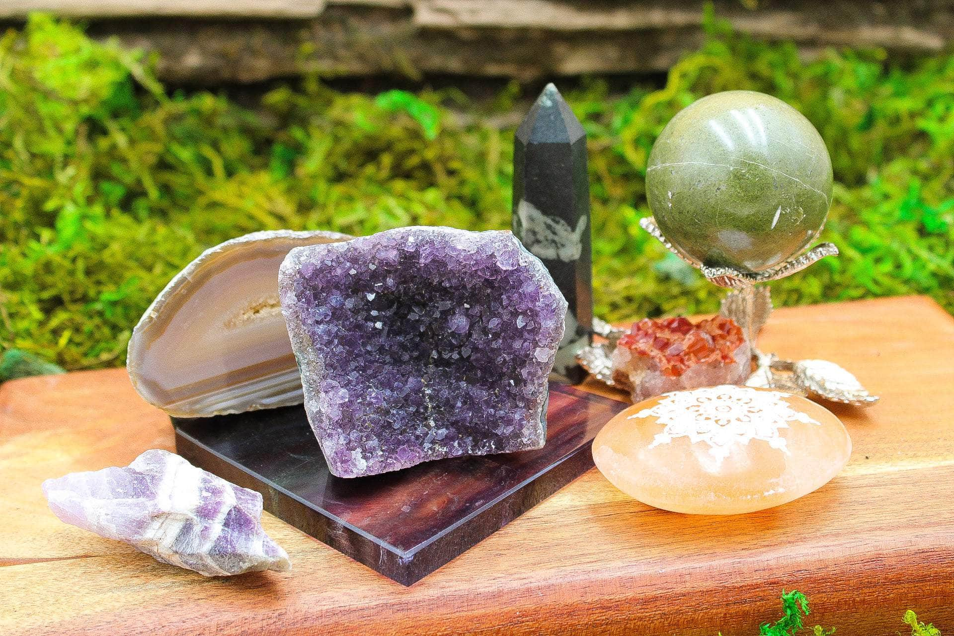 6-11 Crystals Mystery Box Celestial Seeker Box: A premium collection for serious enthusiasts! Secret Stone Society - A Cosmic Crystal Mystery Box