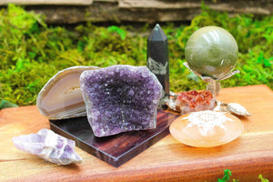 6-11 Crystals Mystery Box Celestial Seeker Box: A premium collection for serious enthusiasts! Secret Stone Society - A Cosmic Crystal Mystery Box