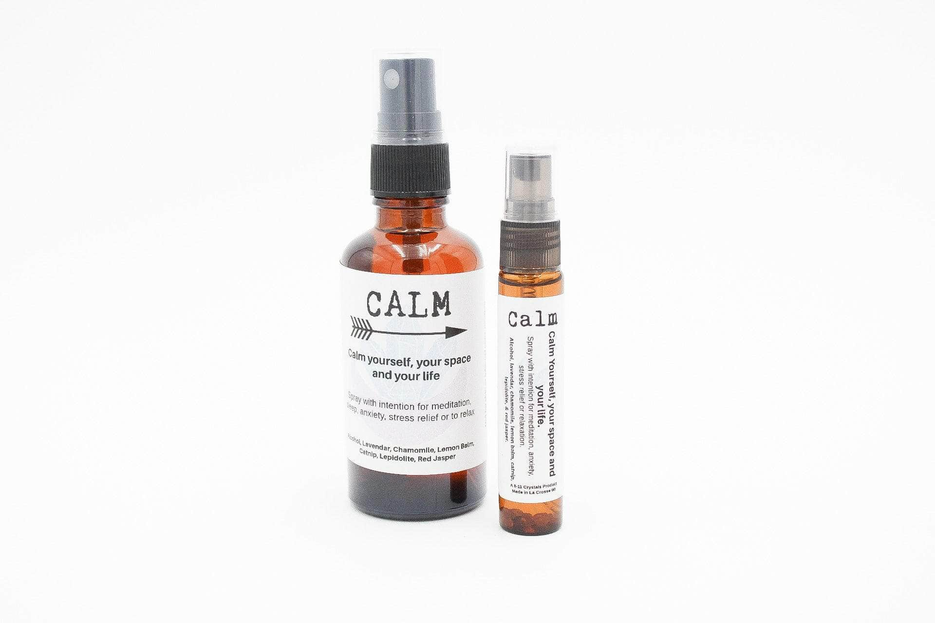 6-11 Crystals Spray Calm / 10ml 6-11 Spelled Intention Sprays