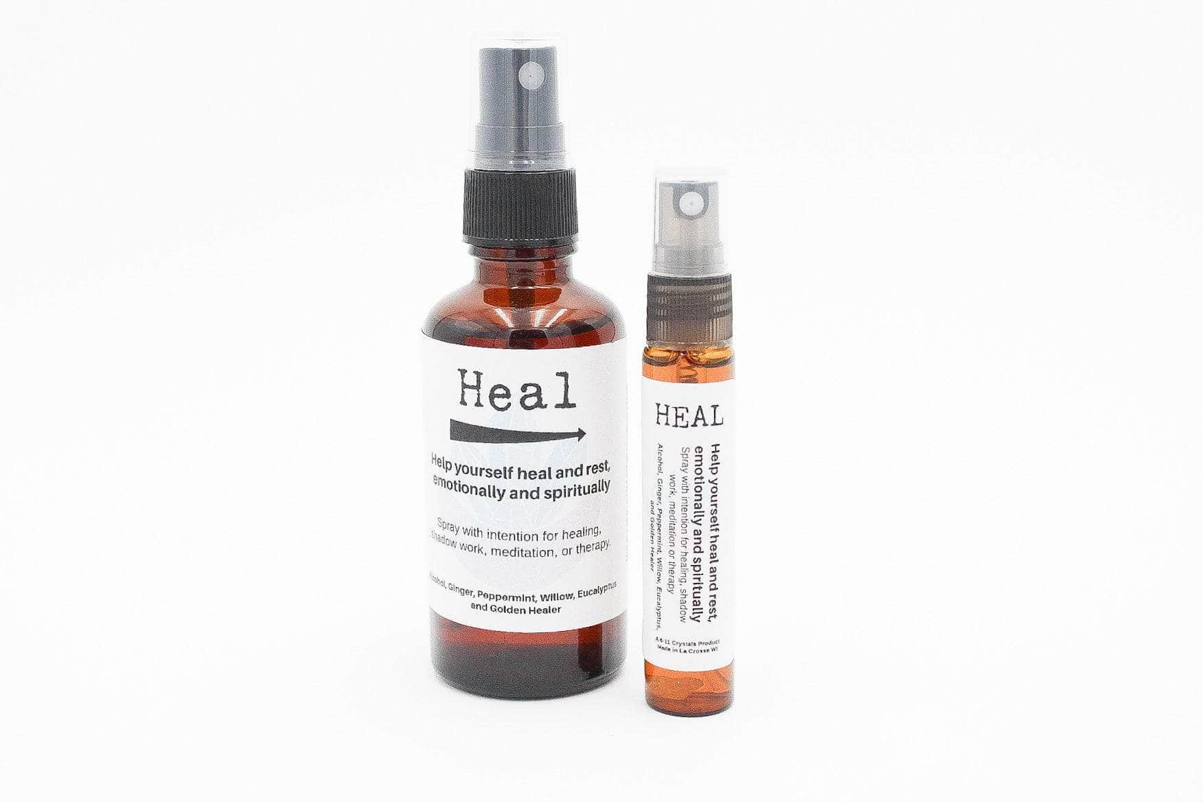 6-11 Crystals Spray Heal / 10ml 6-11 Spelled Intention Sprays