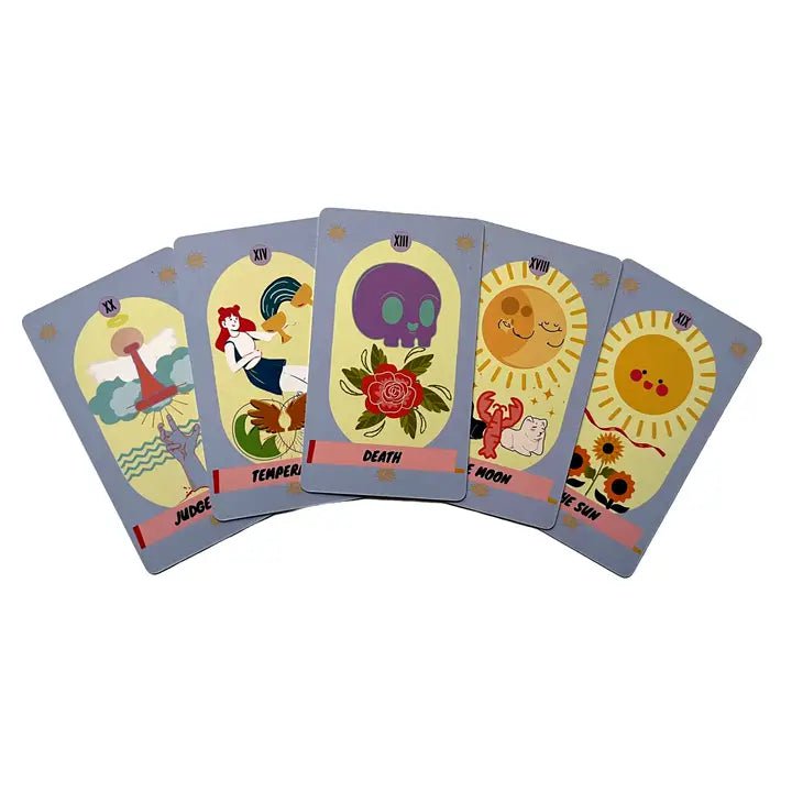 6-11 Crystals Tarot Cards Soft As Clouds Pastel Tarot Deck Soft As Clouds Pastel Tarot Deck