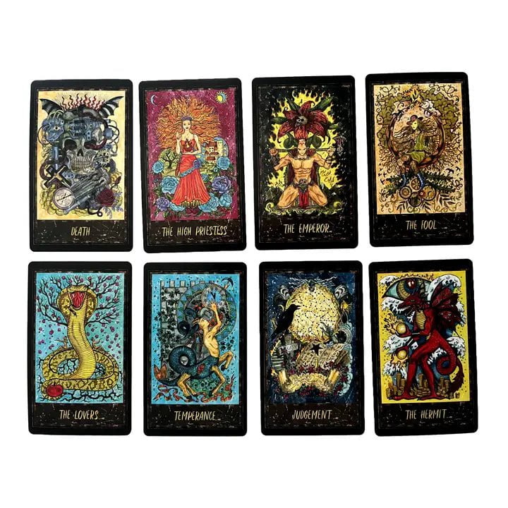 6-11 Crystals Tarot Cards The Magic Gate Tarot The Magic Gate Tarot