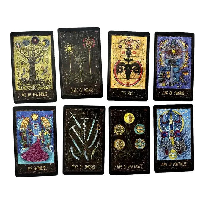 6-11 Crystals Tarot Cards The Magic Gate Tarot The Magic Gate Tarot