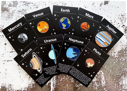 Jupiter Enamel Pin
