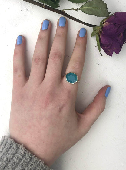 Ash & Rose 6 Talia Chalcedony Ring Talia Chalcedony Ring