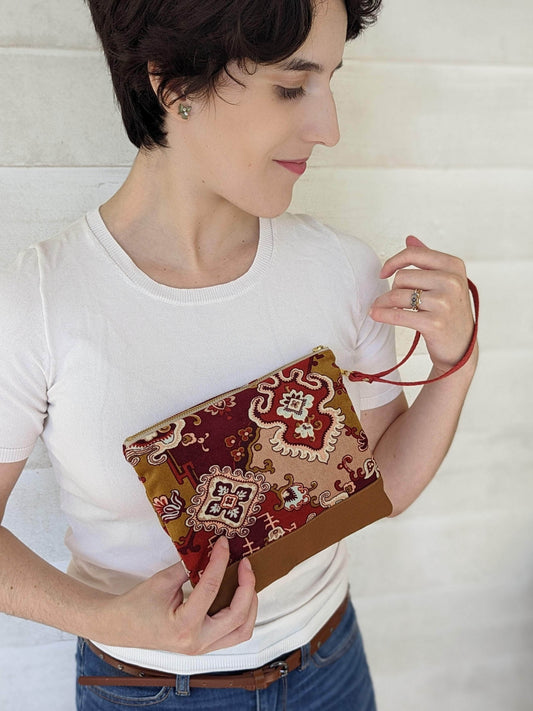 Ash & Rose bag Boho Velvet Purse Boho Velvet Purse
