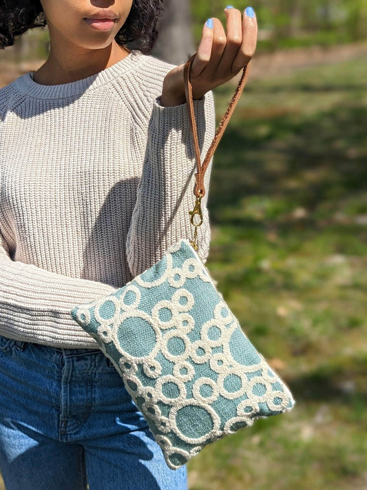 Ash & Rose Circle Game Wristlet Purse Circle Game Wristlet Purse