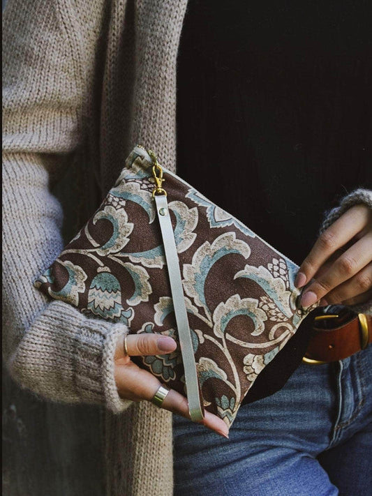 Ash & Rose purse Egyptian Lotus Moleskin Purse Egyptian Lotus Moleskin Purse