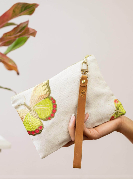 Ash & Rose purse L Butterfly Wristlet Purse Butterfly Wristlet Purse