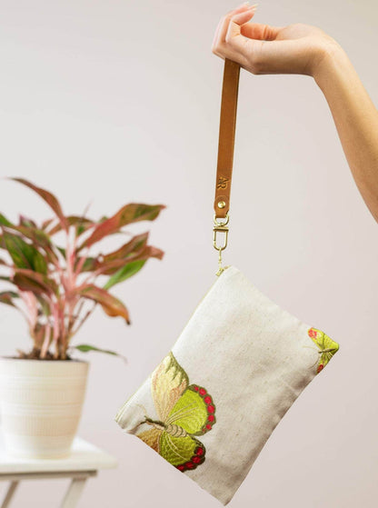 Ash & Rose purse S Butterfly Wristlet Purse Butterfly Wristlet Purse