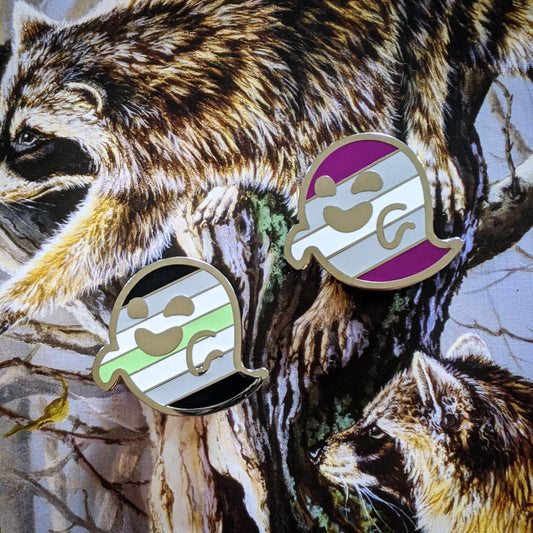 Cunning Linguist Co. Pins Gjengray (graysexual / gray asexual pride) hard enamel pin Gjengray (graysexual / gray asexual pride) hard enamel pin