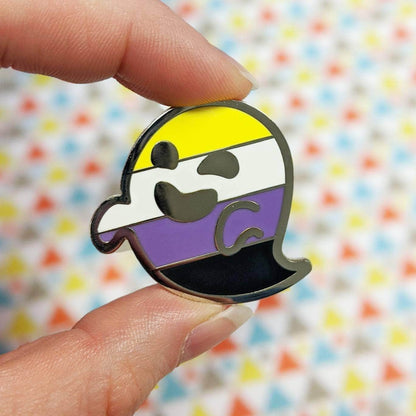 Cunning Linguist Co. Pins Nonbinarition (nonbinary pride) hard enamel pin Nonbinarition (nonbinary pride) hard enamel pin