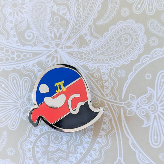 Cunning Linguist Co. Pins Polyphamtom (polyamory pride) hard enamel pin Polyphamtom (polyamory pride) hard enamel pin