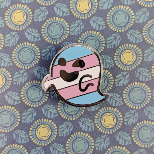 Cunning Linguist Co. Pins Transphantasm (transgender pride) hard enamel pin Transphantasm (transgender pride) hard enamel pin