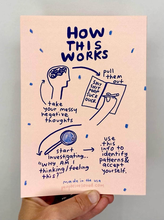I AM & CO Journals All The Bad Stuff Mood Journal All The Bad Stuff Mood Journal