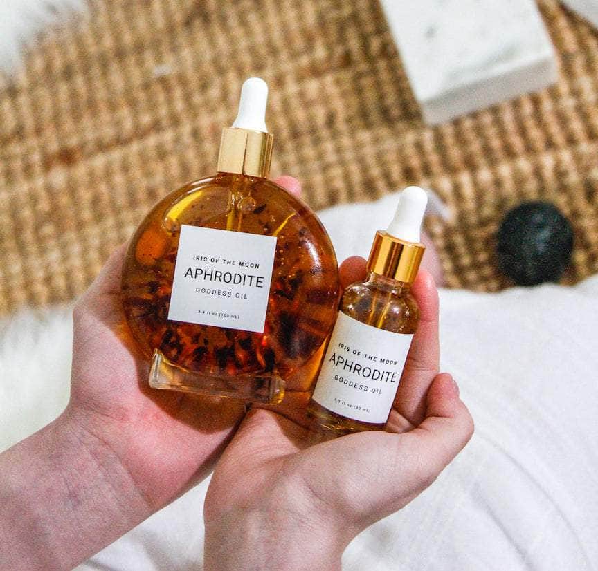 Iris of the Moon Body Oil Aphrodite Scented Body Oil Aphrodite Scented Body Oil
