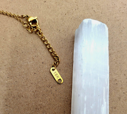 Moon Goddess 18K Gold Plated "Made of Magic" Pendant 18K Gold Plated "Made of Magic" Pendant