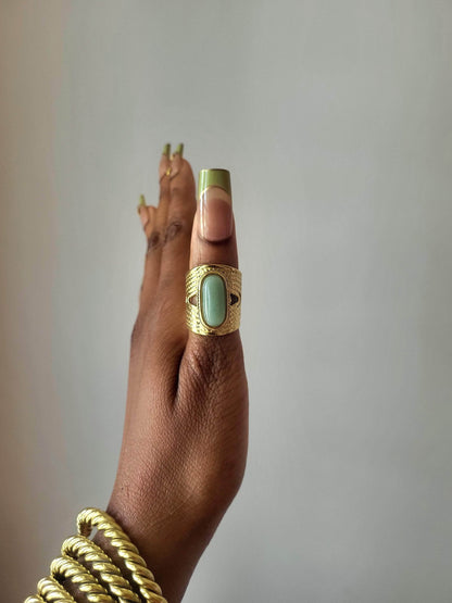 Moon Goddess "Aya"  Ring "Aya"  Ring