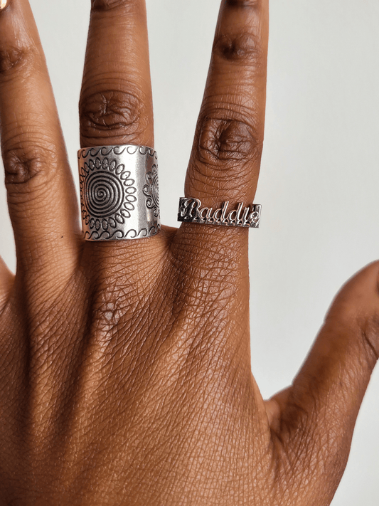 Moon Goddess Baddie Ring Baddie Ring