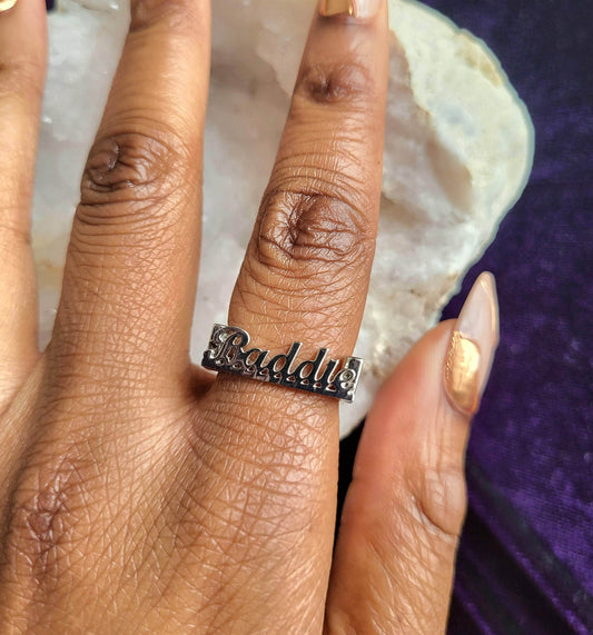 Moon Goddess Baddie Ring Baddie Ring