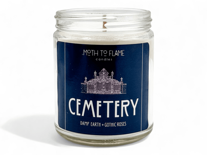 Moth to Flame Candles Candle Cemetery – 7 oz Candle Cemetery – 7 oz Candle